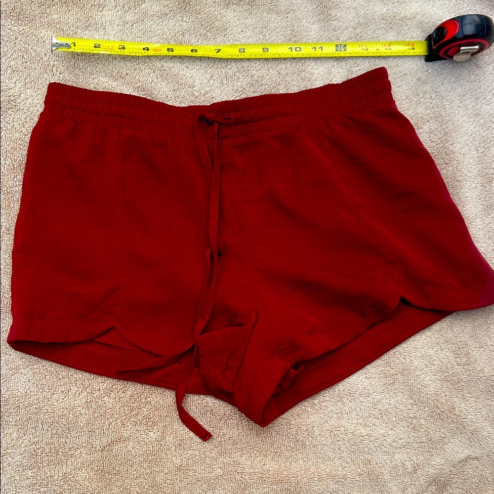 Forever 21 Cherry Red Lounge Shorts